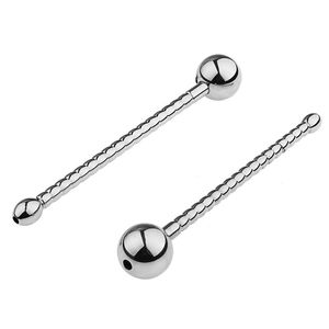 Chastity Devices Urethral Tube Rod Waterproof Lightweight Metal Hollow Penis Plug Male Sex Catheter for Bathroom