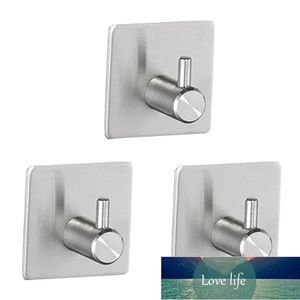 3pcs Robe Hook Wall Hook Towel Hook for Bathroom Stainless Steel Coat Rustproof Hanger for Kitchen Hardware Factory price expert design Quality Latest