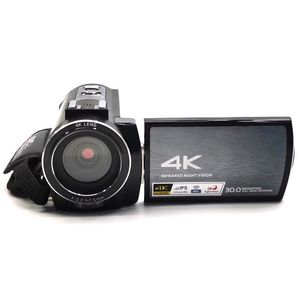 Câmeras digitais 4K câmera 60fps video camcorder WiFi 48MP Built-in encher a tela de toque de luz vlogging para o gravador de youbute