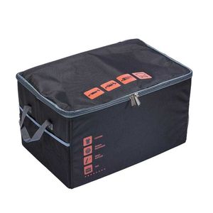 Auto Trunk Organizer Große Kapazität Super Starke Zusammenklappbare Fracht Lagerung Box Auto Trunk Organizer Lagerung Taschen Verstauen Aufräumen