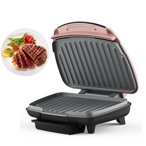 220V Rindfleisch Steak Machine Commercial Griddle Elektrische Grillgrill Haushalts-Non-Stick-Pan-Steak-Maschine 1000W