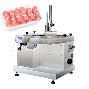 Commercial Beef And Mutton Roll Slicing Machine High Efficiency Energy Saving Electric Potato Carrot Slicer