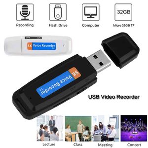 Samochód DVR Mini Mały U Dysk USB Voice Pen Dictaphone Professional Flash Drive Digital Audio Recorder Micro SD