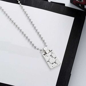 Nytt långt halsband mode charm halsband toppkvalitet silver pläterad halsband för unisex mode smycken leverans