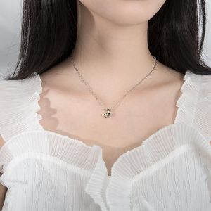 Ketten ModaOne Nette Giraffe Chic Farbe Hirsch Silber Schlüsselbein Kette Halskette Für Frauen Mädchen Einfache Tier Schmuck Geschenk