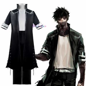 Meu herói Academia Boku No Hero Academia Ochaco Uraraka Dabi Cosplay Conjunto Full Set Homens Mulheres Casaco Casaco Camiseta Y0903