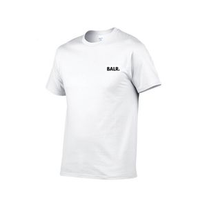 Męski godnik Balr T-shirt Summer męski i damski krótkoczepowy górny koszulka koszulka męska Rozmiar XS-2xl Wysokiej jakości bawełniane ubrania