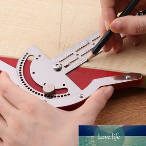 T-Type Woodworkers Edge Rule Protractor 70 Degree Round Head Rotary Scriber Gauge Layout Measuring for Woodworking Carpenter Factory price expert design Quality