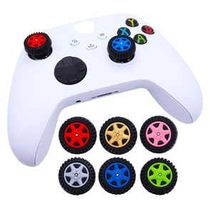 Silicone Silicone Tape Cap Thumb Stick Caps Joystick Cover Grips for PS3 PS4 PS5 Xbox One / 360 Sterowniki 100 sztuk / partia