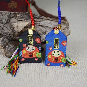 Sleutelhangers JapaneseFortune Damo Guard Lucky Telefoon Decoratie Opknoping Charm Key Bag Deco Llaveros