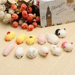 DHL Fast Bonito Soft Speed ​​Selos Anti-Stress Mini Squishy Set Bonito Animal Brinquedos Lento Rising Antistress Squash Kits Squishies Stress