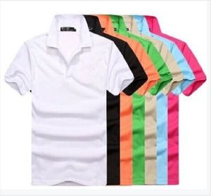 Alta qualidade crocodilo camisa polo masculina shorts sólidos polo verão casual polo homme camisetas masculinas polos camisas poloshirt