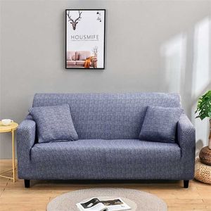 Housmife Elastyczna sofa Pokrowce na salon Stretch Slipcover Segment Celan L-Shape Farm 1/2/3/4-Seater 211207