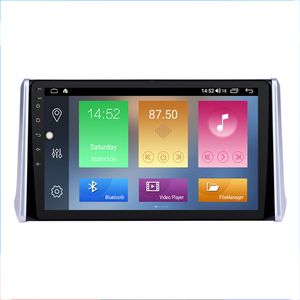 10,1-Zoll-Auto-DVD-Player Android für Toyota RAV4-2019 mit USB-WLAN-AUX-Unterstützung, Carplay-Lenkradsteuerung