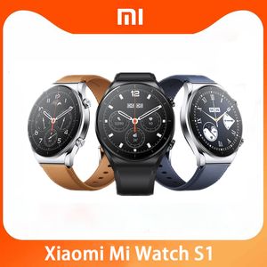 Xiaomi Mi İzle S1 Smartwatch 1.43 inç AMOLED Ekran 12 Gün Pil Ömrü GPS 5ATM Su Geçirmez Bilek İzle