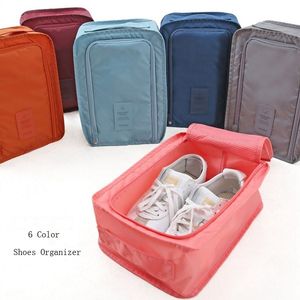 Armazenamento do saco de sapato de viagem Easy Zipper Armazenamento de lavanderia impermeável fácil de transportar