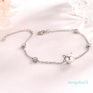 All'ingrosso-Nuovo braccialetto stile femminile carino perla braccialetto gattino Confessione di San Valentino per inviare braccialetto gioielli fidanzata