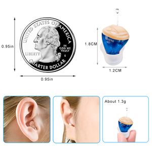 Hearing Aids Audifonos J25 for Deafness/Elderly Adjustable Micro Wireless Mini Size Invisible Hearing Aid Ear Sound AmplifierScouts