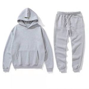 Homens Hoodie Tracksuit Padrão de Carta Casual Sweatsuit Men's Sweatsuit Moda Classic Roupas Moda Dois Peças Calças Primavera Jacket