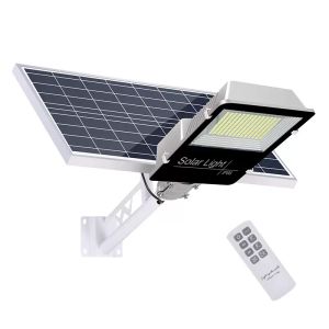 Solar Street Lamp Light 4 в 1 Пульт дистанционного управления PIR Датчик движения Солнечная питание Открытый Водонепроницаемый Садовый Гарди