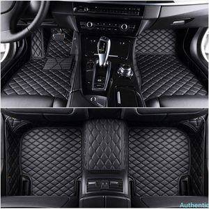 Custom 5 Seat car floor mats for hyundai i40 i30 santa fe getz H 10 creta tucson ix35 sonata kona car mats auto accessories