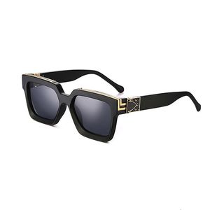 Moda Lou Vut Cool Okulary przeciwsłoneczne Modne okulary retro ramy spektaklowe dla kobiet krótkowzrocznych mężczyzn z case Classic Glasse