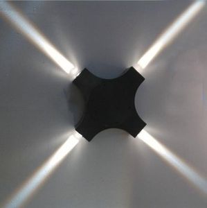 Lampy Ścienne Oświetlenie LED LED Lampa LED Wodoodporna IP65 Aluminiowa Powierzchnia Góra Sconce AC110V V Domowe salon Dekoracja Cree Chip