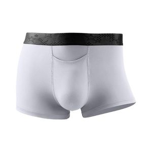 Underpants Men Boxer Short Ulta Soft Brief Mid Waist Breathable Panties Male Sexy Seamless Solid Color