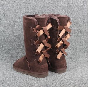 2021New Classic Australia Женская платформа Женский ботинок для девочек Bailey Tribe Low Winter Snow Половина колена короткие ботинки