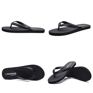 Män Slide Slipper Sport Triple Black Casual Beach Skor Hotel Flip Flops Sommarrabatt pris Utomhus Mens Tofflor