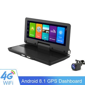 7 "Android 4G ADAS Car DVR Camera Dash Cam WIFI GPS Bluetooth 1080P Dual Lens Video Recorder Dashboard parking monitor 2G+32G