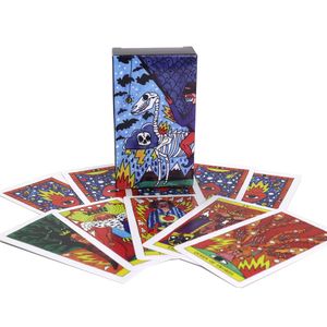 Oracles cartões Leia o jogo de tabuleiro do destino Plataforma de jogo s deck para o mais popular mini material de bruxa de bolso