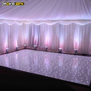 Акриловый звездный светодиодный танцпол белый/RGB Light Light Ployling Planing Planting Effects Effects 60x60/60x120CM Беспроводная световая панель для свадебных вечеринок для свадебных вечеринок
