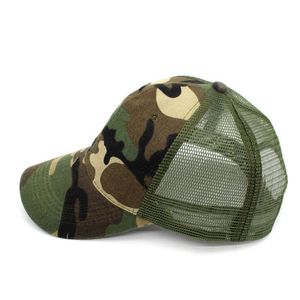 Cappelli da esterno Berretto da baseball mimetico Camo Mesh Hat Caccia Camping Sunhat Tattico 27RD