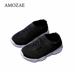 Buty dla dzieci Antislip Soft Bottom Baby Sneaker Casual Płaskie Sneakers Buty Dzieci Rozmiar Dziewczyny Chłopcy Buty sportowe 211022