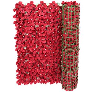 Artificial Ivy Flower Fence Scence Rolo Privado Balcão Simulação Plantas Exterior Jardim Courtyard Decor