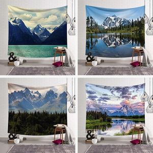 Tapestries Landscape And Scenery Hanging Cloth Art Digital Printing Tapestry/wall Blanket/beach Towel Home Decoration