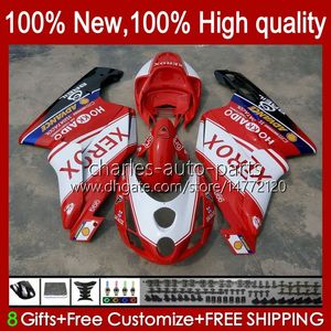 Motosiklet gövdesi DUCATI 749S 999S 749 999 749-999 03 04 05 06 Karoser 27No.56 749 999 S R 2003-2006 Cowting 749r Beyaz Kırmızı Sıcak 999R 2003 2004 2005 2006 OEM PERSASYON KITI