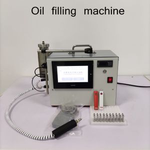 Semi Auto Oil Wypełnienie Torba maszyna do ml ml ml głowica ceramiczna cm Rozmiar Jednorazowe Vape Pen Strzykawki używane