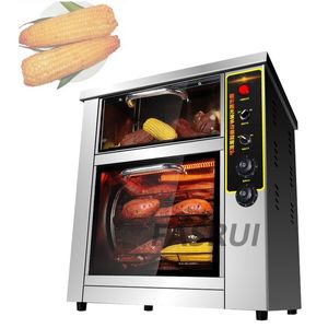 Commercial Stainless Steel Gas Roasted Sweet Potato Oven 2500W Electric Corn Roaster Baking Stove Grilled Machine