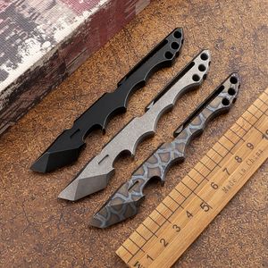 Titanium alloy mini crowbar hand tool outdoor camping self-defense multi-function bottle opener EDC window opening tool