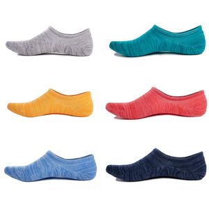 6 Colors Men Cotton Invisible Socks Breathable Casual Sport Sock Gift for Love Boyfriend Wholesale Price