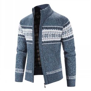 Разборчивые мужские свитера осень зима шерсть на молнии кардиганские свитера мужские повседневные трикотажные изделия поступление мужской 211221