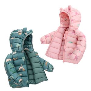 Boys' and girls' cotton clothes off-season children's cotton clothes winter clothes baby cotton coat 2021 foreign style thickened baby
