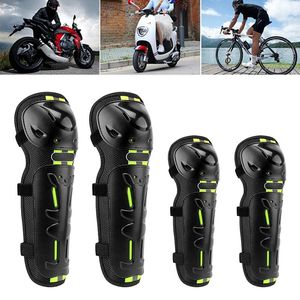 Armadura de motocicleta 4 pcs joelho almofadas cotovelo brace pad de proteção off-road atv motocross bicicleta correndo ciclismo protetor de ciclismo kneepad