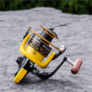 12 Axis Speed ​​Ratio 5.2: 1 Metal Spinning Fishings rullar HD1000-7000 rullar Ocean Sea Boat Ice Tackle Aluminium Fishing