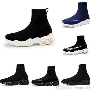 Hott Satış Orijinal Scoks Çizmeler Kadın Erkek Çorap Yürüyüş Ayakkabıları Hız Trainer Spor Sneakers Top Boot Rahat Ayakkabılar