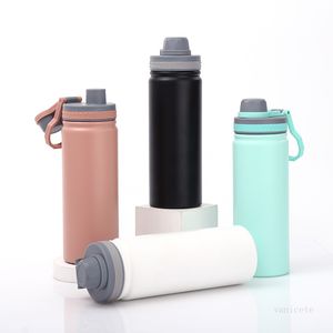 304 tazze isolate in acciaio inossidabile bottiglie d'acqua sportive portatili da esterno tazza da 500 ml 4 stile T500909