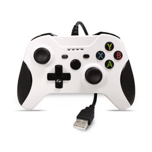 Przewodowy kontroler gier wibrujący rękojeści i stabilny joystick Xbox