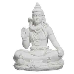VILEAD 20CM SHIVA статуя индуистской ганеша Вишну Будда фигурка дома декор комнаты офис украшения индии религия Feng Shui Crafts 211108